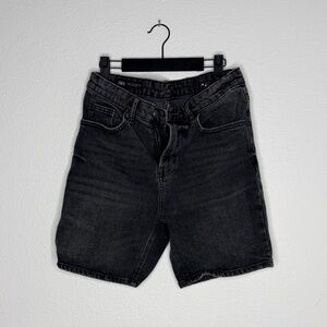 Zara Gray Denim Shorts